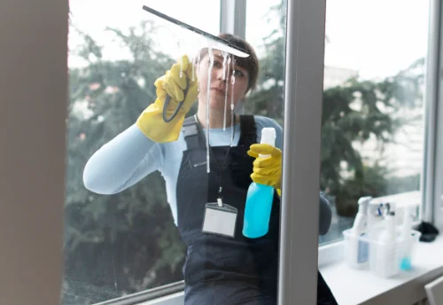 Nettoyage de vitres intérieures et extérieures à Clairavaux